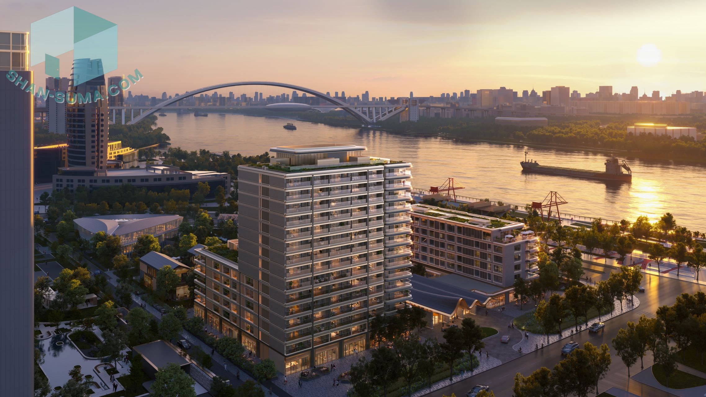 西岸中環匯服務式公寓Ⅱ%Central Residences West Bund PhaseⅡ